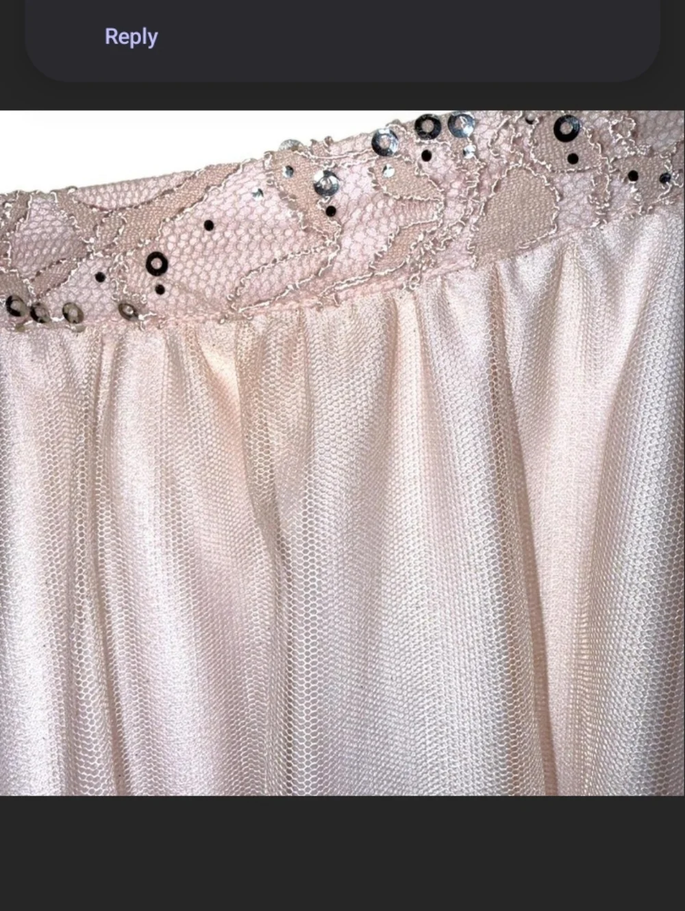 Speechless Two-Piece Prom Sequin & Lace Formal Set Size 5 Blush